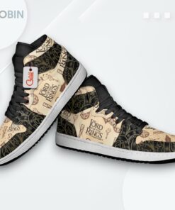 Lord of the Rings Jordan 1 High – Custom Movie Sneakers Lord of the Rings Jordan 1 High – Custom Movie Sneakers