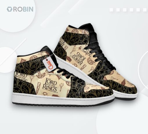 Lord of the Rings Jordan 1 High – Custom Movie Sneakers