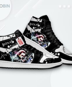 Lord of the Rings Legolas Jordan 1 High Sneakers – Custom LOTR Shoes Lord of the Rings Legolas Jordan 1 High Sneakers – Custom LOTR Shoes