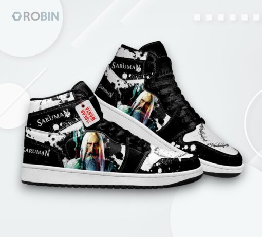Lord of the Rings Saruman Jordan 1 High – Custom Sneakers