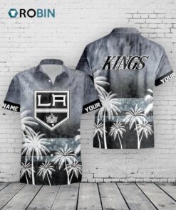 Los Angeles Kings Hawaiian Shirt –  Personalized NHL Aloha Design