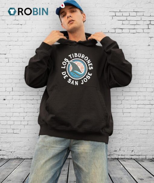 Los Tiburones De San Jose San Jose Sharks Logo Shirt