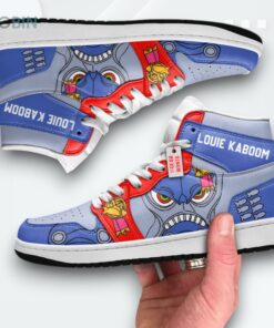 Louie Kaboom Jordan 1 High – Custom Graffiti Art Sneakers Louie Kaboom Jordan 1 High – Custom Graffiti Art Sneakers