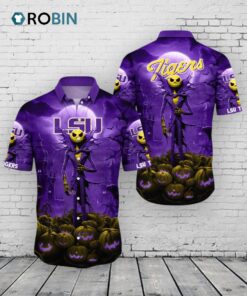 LSU Tigers Halloween Jack O’ Lantern Hawaiian Shirt