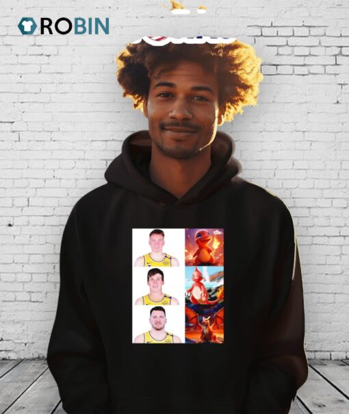 Luka Austin Dalton Charmander Evolution Pokemon Shirt