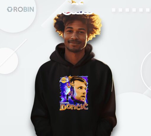 Luka Doncic Hoop Los Angeles Lakers Graphic Shirt