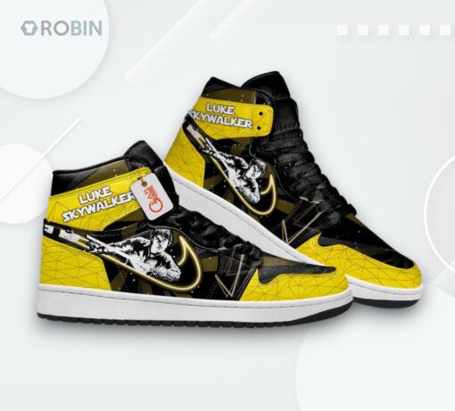 Luke Skywalker Jordan 1 High – Star Wars Custom Sneakers