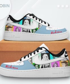 Madonna ‘Back That Up’ Air Force 1 Shoes   Unique Printed Design