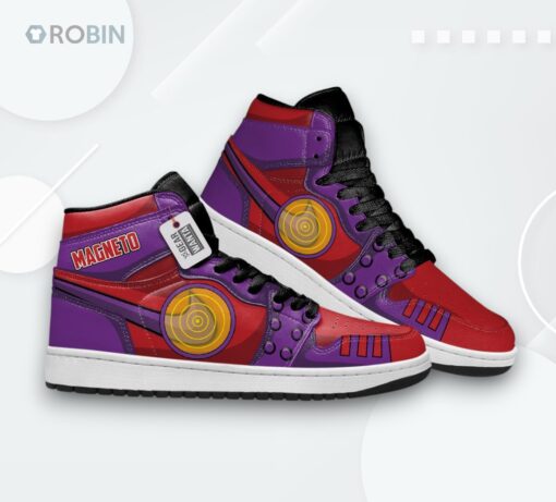 Magneto Custom Jordan 1 High – Movie Fan Sneakers