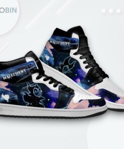 Maleficent Silhouette Jordan 1 High – Custom Sneakers Maleficent Silhouette Jordan 1 High – Custom Sneakers