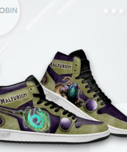 Malfurion Jordan 1 High – WoW Gamer Sneakers Malfurion Jordan 1 High – WoW Gamer Sneakers