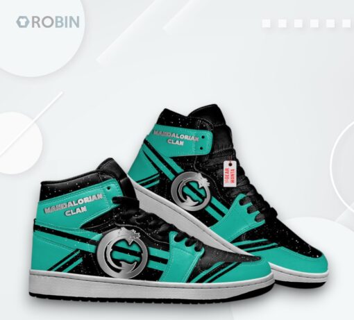 Mandalorian Clan Custom Sneakers – Star Wars Jordan 1 High