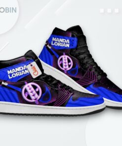 Mandalorian Design Jordan 1 High – Custom Sneakers Mandalorian Design Jordan 1 High – Custom Sneakers