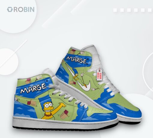 Marge Simpson Jordan 1 High – Custom Simpsons Sneakers