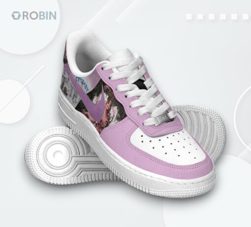 Melanie Martinez Cry Baby Air Force 1 Shoes   Unique Printed Design