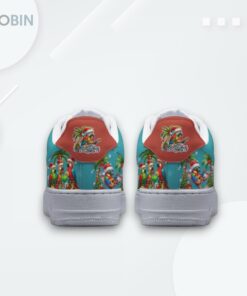 Mele Kalikimaka Christmas Air Force 1 Shoes   Jimmy Buffett Design