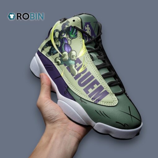Meruem Inspired Jordan 13 Sneakers – Stylish Graphic Design, Perfect for Anime Fans