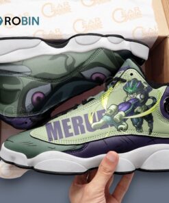 Meruem Inspired Jordan 13 Sneakers – Stylish Graphic Design, Perfect for Anime Fans