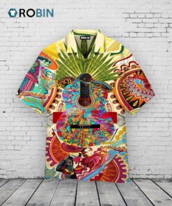 Mexican Fiesta Hawaiian Shirt –  Hippie Mexico Print