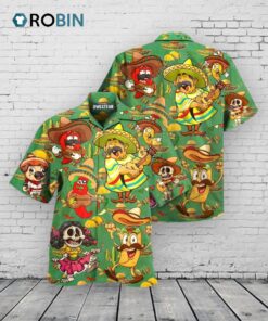 Mexican Food Hawaiian Shirt –  Cultural Aloha Print