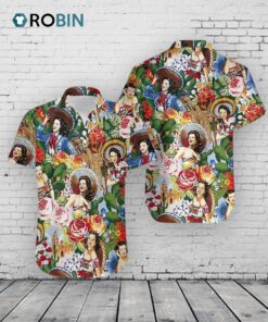 Mexican Girl Hawaiian Shirt –  Vintage Retro Beach Unisex