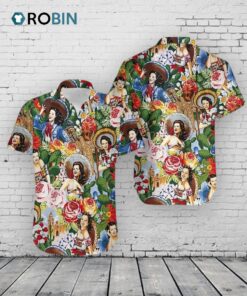 Mexican Girl Hawaiian Shirt –  Vintage Retro Unisex Design
