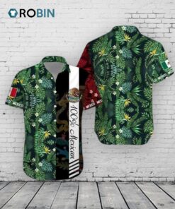 Mexican Hawaiian Shirt –  Aztec Print Aloha Shirt