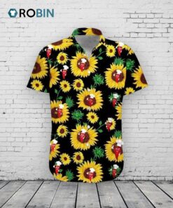 Mexican Print Hawaiian Shirt –  Beach Aloha Shirt Mexico