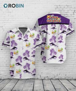 Mexican Print Hawaiian Shirt –  Beach Vacation Mexico Aloha Shirt