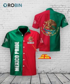 Mexico Hawaiian Shirt –  Custom Pride Print Aloha Shirt