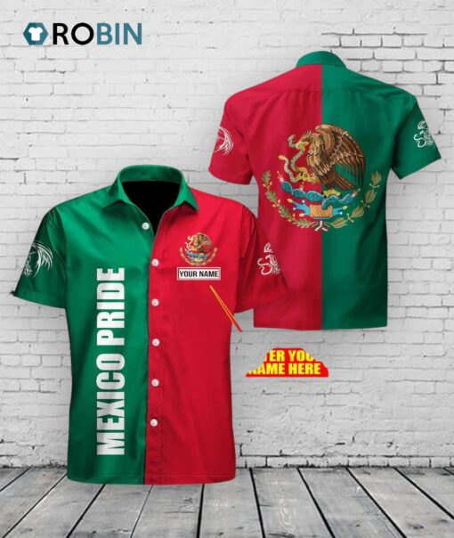 Mexico Hawaiian Shirt –  Custom Pride Print Aloha Shirt