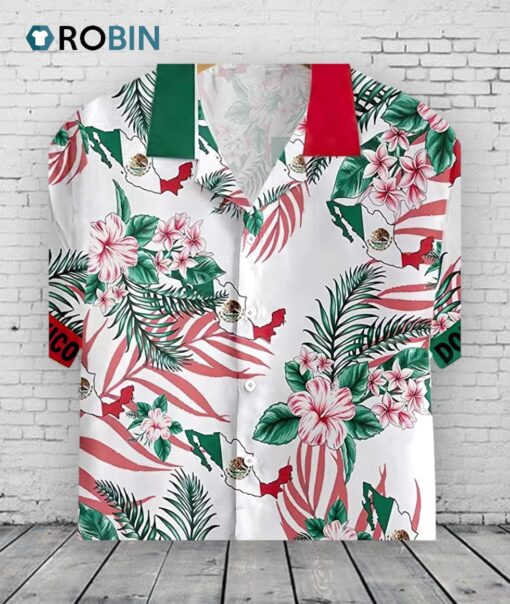 Mexico Hawaiian Shirt –  Don’t Mess With Mexico Aloha Shirt