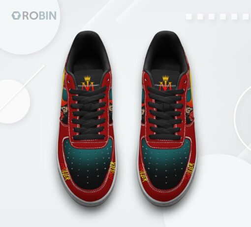 Michael Jackson Thriller Air Force 1 Sneakers   Iconic Printed Design