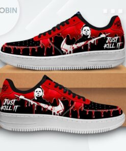 Michael Myers Air Force 1 Shoes   Just Kill It Graphic Design