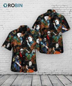 Michael Myers Halloween Hawaiian Shirt –  Horror Movie Print