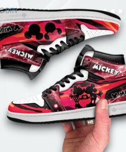 Mickey Minnie Silhouette Jordan 1 High – Custom Sneakers