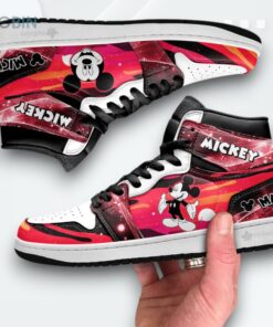 Mickey Mouse Jordan 1 High – Custom Silhouette Sneakers Mickey Mouse Jordan 1 High – Custom Silhouette Sneakers