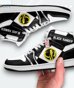 Mighty Morphin Black Ranger Jordan 1 High – Custom Sneakers Mighty Morphin Black Ranger Jordan 1 High – Custom Sneakers