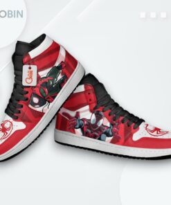 Miles Morales Jordan 1 High – Custom Spider Verse Sneakers Miles Morales Jordan 1 High – Custom Spider Verse Sneakers
