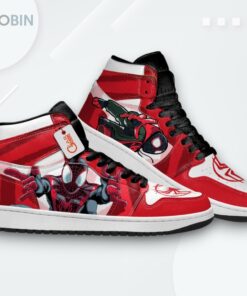 Miles Morales Jordan 1 High – Custom Spider Verse Sneakers Miles Morales Jordan 1 High – Custom Spider Verse Sneakers