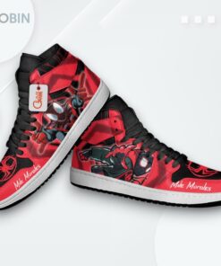 Miles Morales Spider Verse Jordan 1 High – Custom Sneakers Miles Morales Spider Verse Jordan 1 High – Custom Sneakers