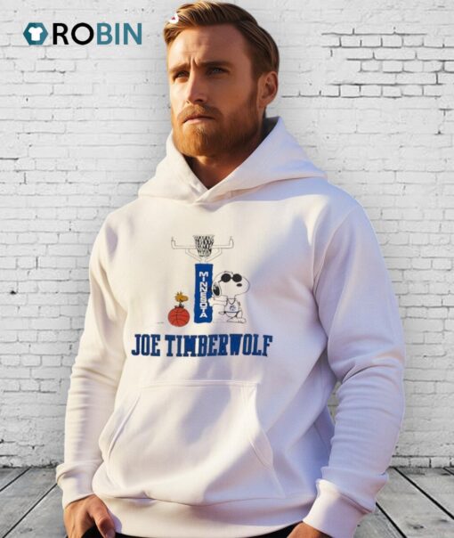 Minnesota Joe Timberwolf Snoopy Shirt