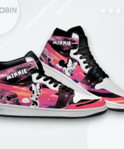 Minnie Mouse Jordan 1 High – Custom Silhouette Sneakers Minnie Mouse Jordan 1 High – Custom Silhouette Sneakers