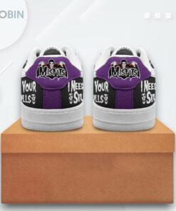 Misfits Air Force 1 Shoes with Skull Design – Unique Graphic Sneakers