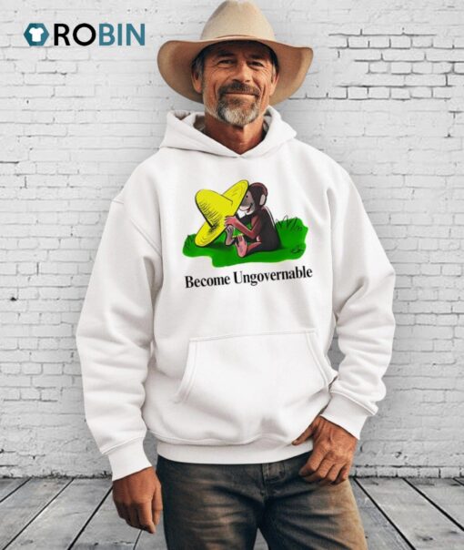 Monkey Become Ungovernable Curious Shirt