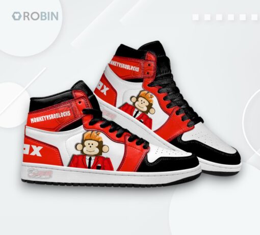 Monkey vs. Roblox Jordan 1 High – Gamer Sneakers