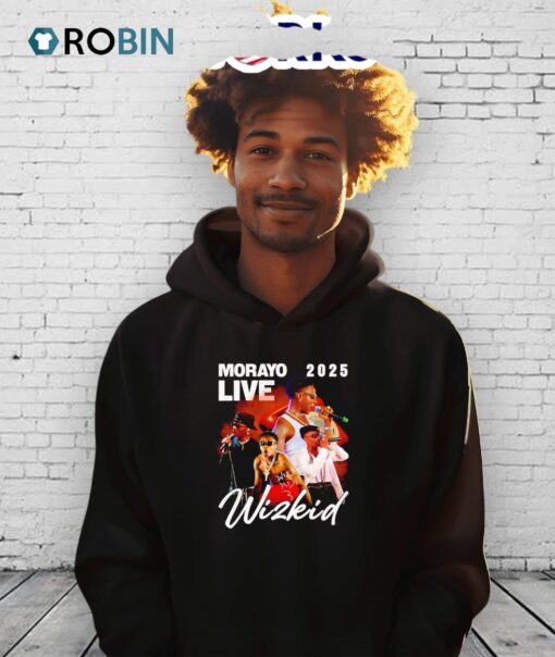 Morayo Live 2025 Wizkid Shirt