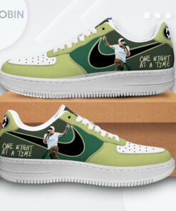 Morgan Wallen Inspired Air Force 1 Shoes   One Night At A Time Design