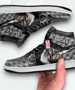 Mortal Kombat Jordan 1 High – Smoke Custom Sneakers Mortal Kombat Jordan 1 High – Smoke Custom Sneakers