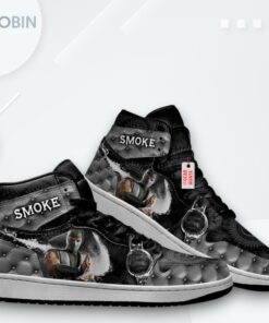 Mortal Kombat Jordan 1 High – Smoke Custom Sneakers Mortal Kombat Jordan 1 High – Smoke Custom Sneakers